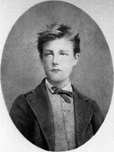 Arthur Rimbaud, French poet and adventurer, 1870