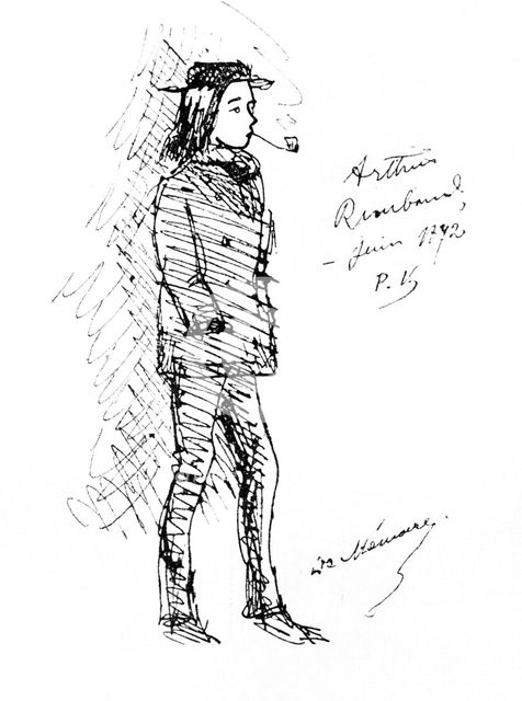 Arthur Rimbaud, French poet and adventurer, 1895. Artist: Unknown