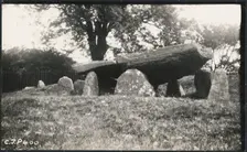 Arthur's Stone, Arthur's Stone Lane, Dorstone, Herefordshire, 1929. Creator: Royal Commission on the Historical Monuments of England