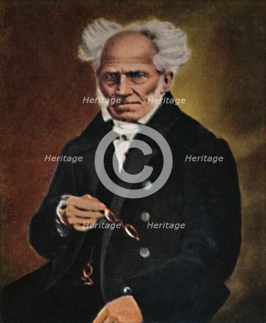 'Arthur Schopenhauer 1788-1860', 1934. Creator: Unknown.