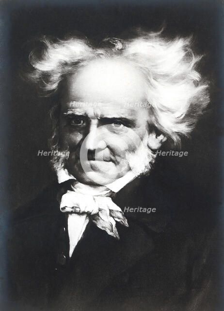 Arthur Schopenhauer (1788-1860), German philosopher.