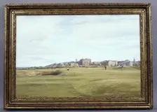 Arthur Weaver, "The 16th Hole, Old Course, Royal and Ancient Golf Club", 1961. Creator: Arthur Weaver