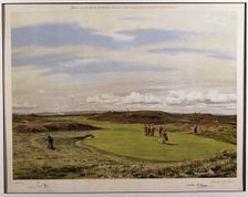 Arthur Weaver painting, c1960s. Creator: Arthur Weaver