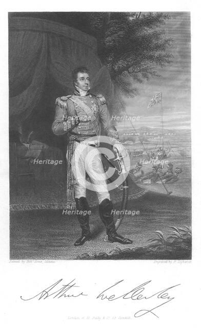 Arthur Wellesley, 1st Duke of Wellington, c1803. Artist: Unknown