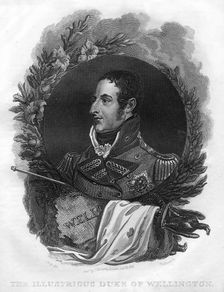 Arthur Wellesley, the 1st Duke of Wellington (1769-1852), 1816.Artist: T Wallis