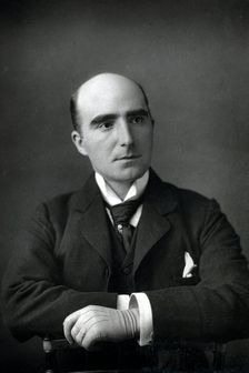 Arthur Wing Pinero, English dramatist, c1890. Artist: W&D Downey