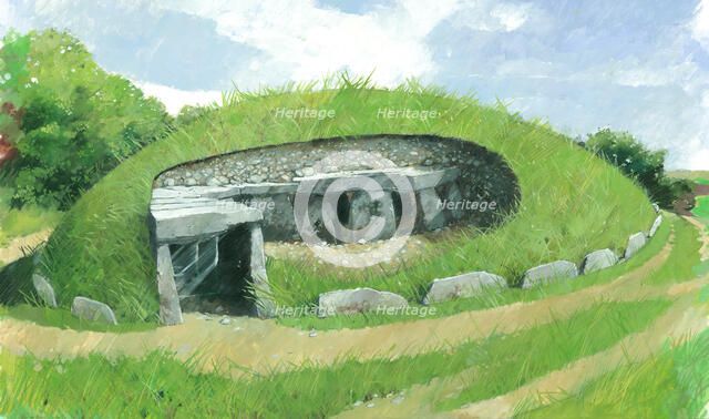 Arthur's Stone, Prehistory, (c1990-2010). Artist: Ivan Lapper.
