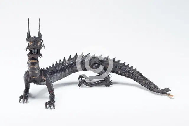 Articulated Dragon, Japan, c. 1880. Creator: Myochin School.