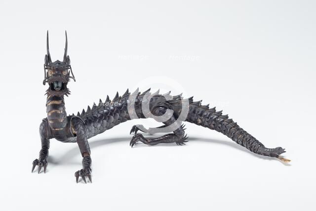Articulated Dragon, Japan, c. 1880. Creator: Myochin School.