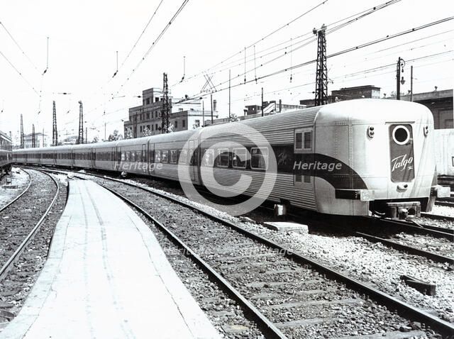 Articulated Talgo Train, 1950.