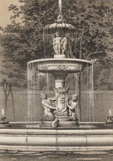 Artichoke Fountain, located in the Retiro Gardens, Madrid, designed in 1776 by ??King Charles III…