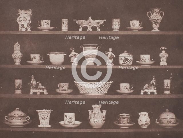 Articles of China, 1843/44. Creator: William Henry Fox Talbot.