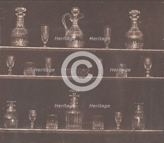 Articles of Glass, before June 1844. Creator: William Henry Fox Talbot.
