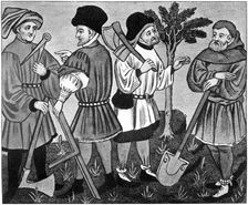 Artificers, 15th century, (1910)