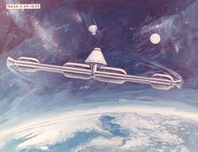 Artificial Gravity Space Station, 1969. Creator: NASA