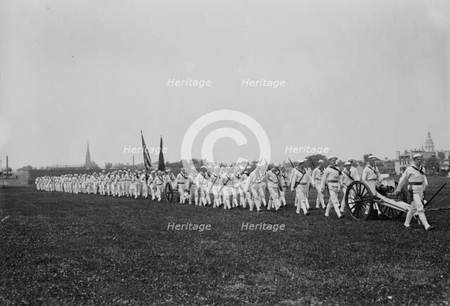 Artillery - Annapolis, 1913. Creator: Bain News Service.