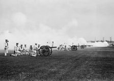 Artillery - Annapolis, 1913. Creator: Bain News Service