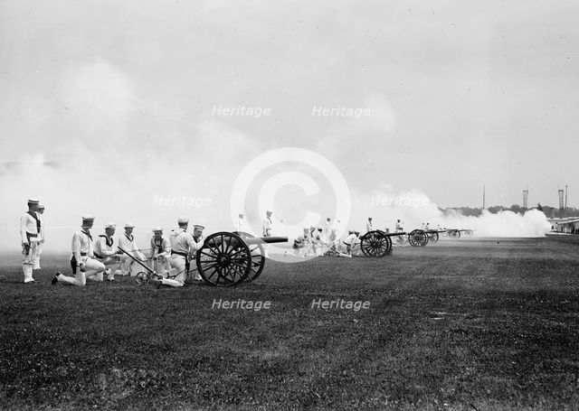 Artillery - Annapolis, 1913. Creator: Bain News Service.