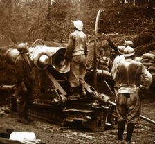 Artillery, Bois du Chatelet, France, c1914-c1918