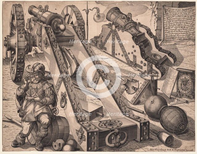 Artillery Cannon, 1636. Artist: Cranach, Ulrich von (active 17th century)