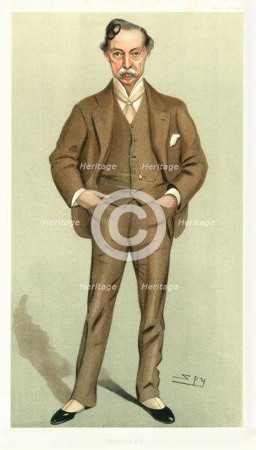 'Artist and R A', William Quiller Orchardson, Scottish artist, 1898. Creator: Sir Leslie Matthew Ward.