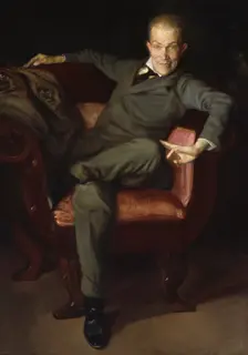 Artist Fahle Basilier, 1908. Creator: Antti Faven