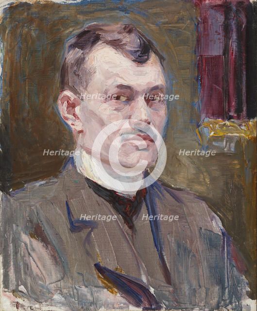 Artist Friend Eero Nelimarkka, c1912. Creator: Santeri Salokivi.