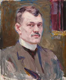 Artist Friend Eero Nelimarkka, c1912. Creator: Santeri Salokivi