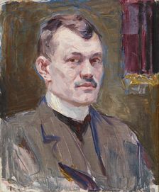 Artist Friend Eero Nelimarkka, c1912. Creator: Santeri Salokivi