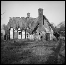 Artist's Cottage, Trotshill, Warndon, Worcester, Worcestershire, 1939. Creator: Marjory L Wight