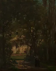 Artist's country house, c1880. Creator: Jean Alexandre Joseph Falguiere