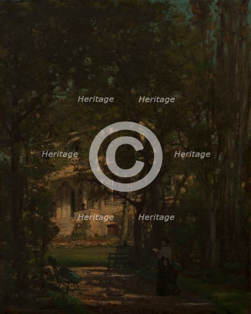 Artist's country house, c1880. Creator: Jean Alexandre Joseph Falguiere.