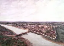 Artist's impression of Roman London. Creator: Forester