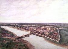 Artist's impression of Roman London. Creator: Forester