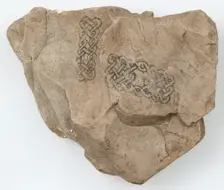 Artist's Sketch, Coptic, 7th century. Creator: Unknown