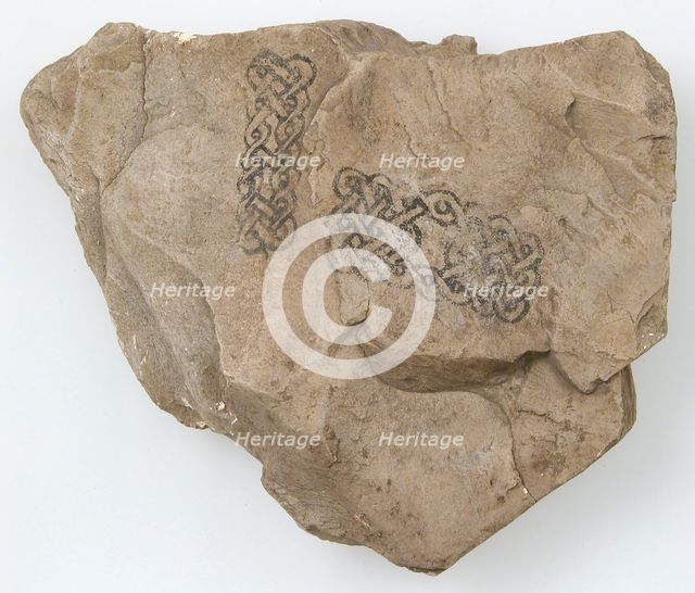 Artist's Sketch, Coptic, 7th century. Creator: Unknown.