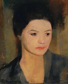 Artist’s wife, 1928. Creator: Viktor Tischler