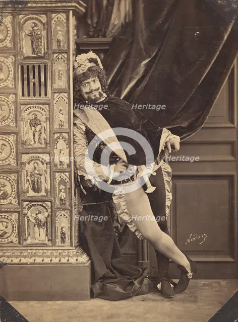 Artiste, Bouffes Parisiens, 1865. Creator: Nadar.