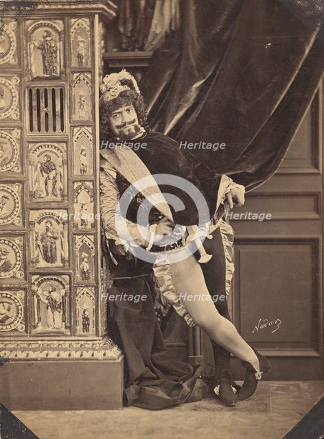 Artiste, Bouffes Parisiens, 1865. Creator: Nadar.