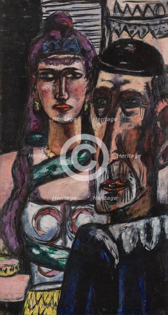 Artists, 1948. Creator: Max Beckmann.