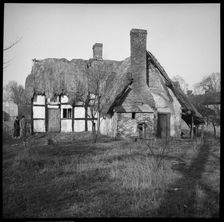 Artist's Cottage, Trotshill, Warndon, Worcester, Worcestershire, 1939. Creator: Marjory L Wight