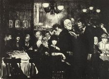 Artists Evening, 1916. Creator: George Wesley Bellows