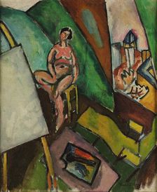 Artist's studio, 1907. Creator: Dufy, Raoul (1877-1953)