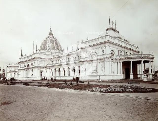 Arts corner, the All-Russia Exhibition, Nizhny Novgorod, Russia, 1896.  Artist: Maxim Dmitriev