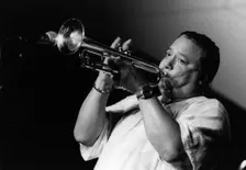 Arturo Sandoval, Brecon Jazz Festival, 1997. Creator: Brian Foskett