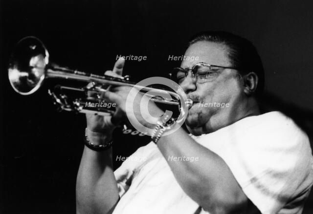 Arturo Sandoval, Brecon Jazz Festival, 1997. Creator: Brian Foskett.