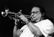 Arturo Sandoval, Brecon Jazz Festival, 1997. Creator: Brian Foskett