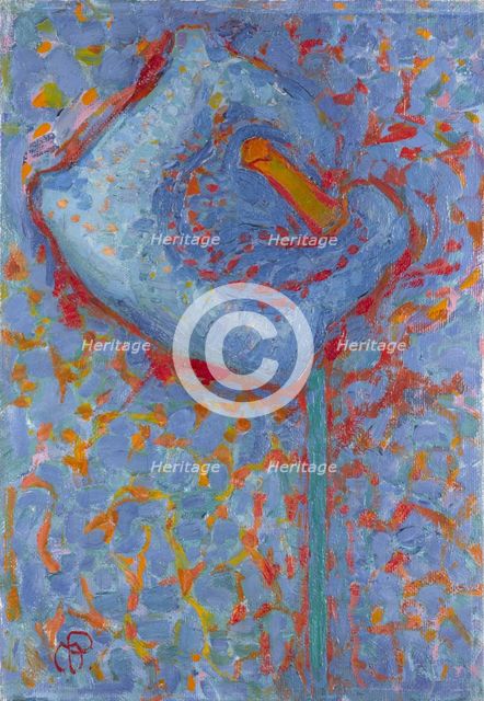 Arum Lily, 1908-1909. Creator: Mondrian, Piet (1872-1944).