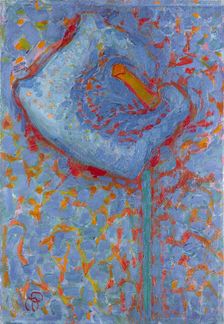 Arum Lily, 1908-1909. Creator: Mondrian, Piet (1872-1944)