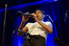 Arun Ghosh, Ropetackle Arts Centre, Shoreham, West Sussex, Jan 2016. Artist: Brian O'Connor